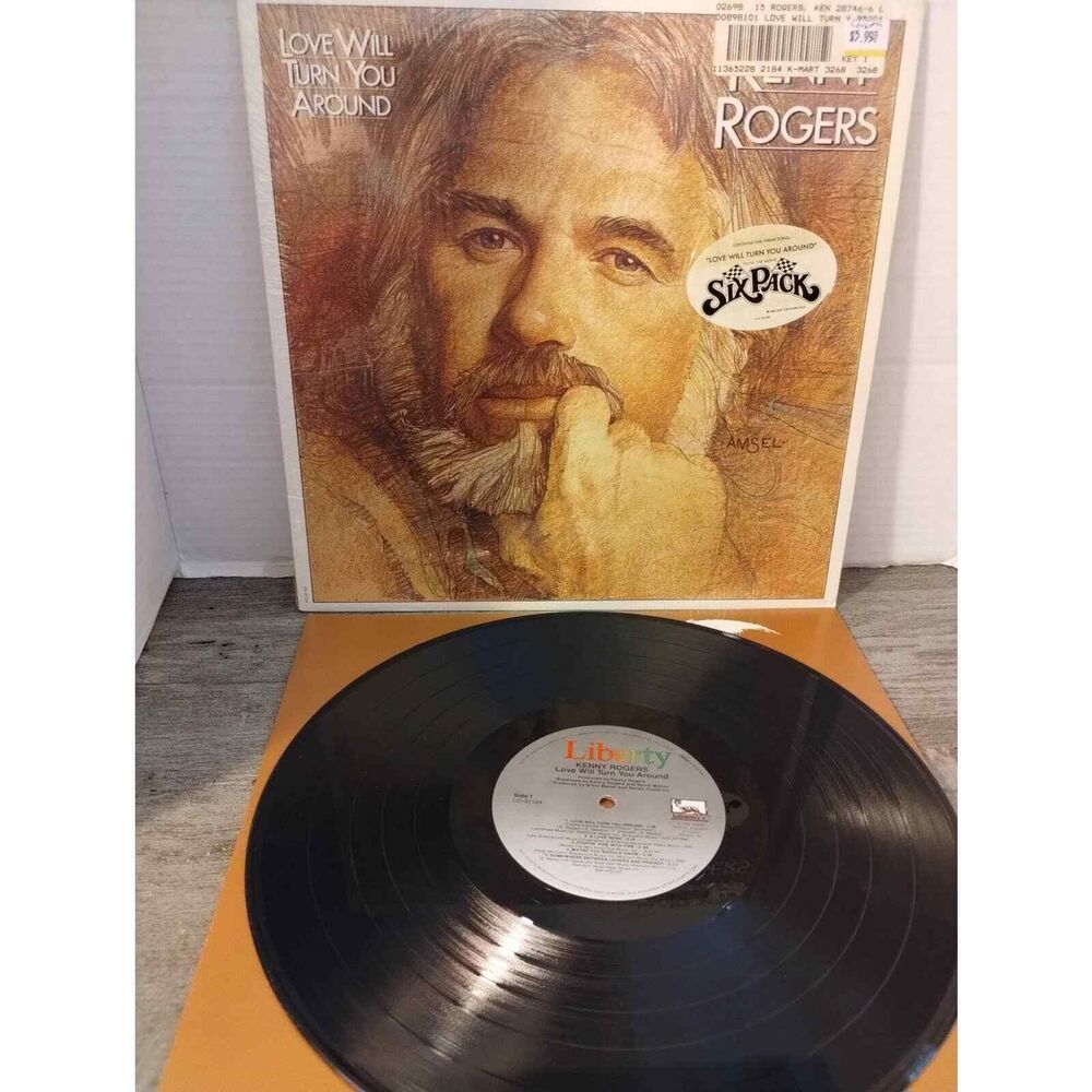 Kenny Rogers Love Will Turn You Around Vinyl LP Record Album 1982